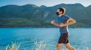 Can you wear a mask while exercising?